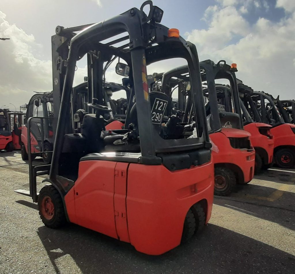 מלגזה חשמלית 1.6 טון דגם E16C 386 יד שניה